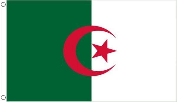 Algeria Funeral Flag