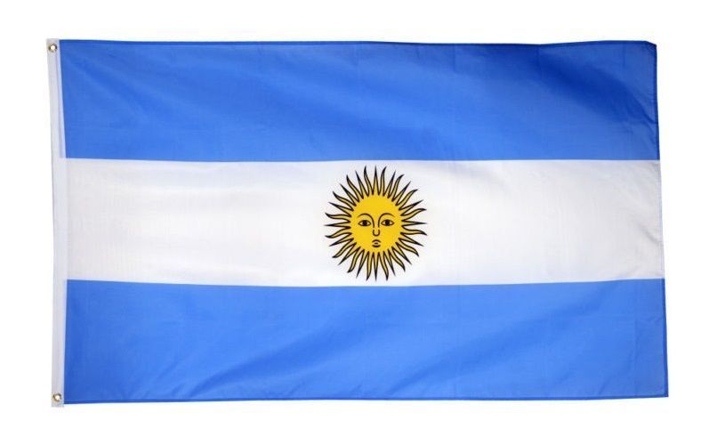 5ft by 8ft Argentina Flag