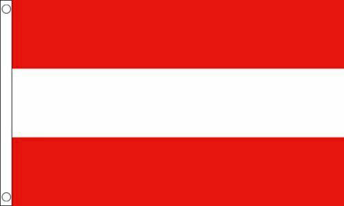 Austria Funeral Flag