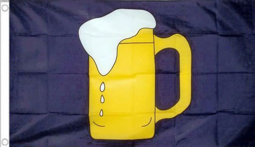 2ft by 3ft Beer Flag