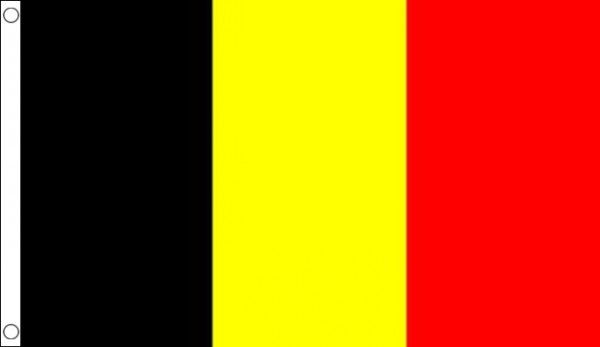 Belgium Funeral Flag