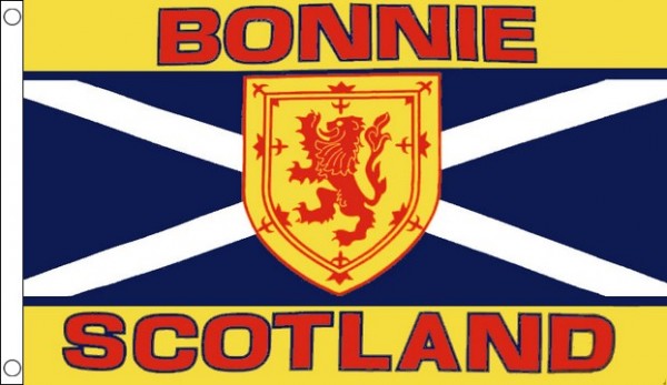 2ft by 3ft Bonnie Scotland Flag 