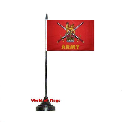 British Army Table Flag