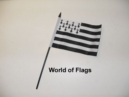 Brittany Hand Flag