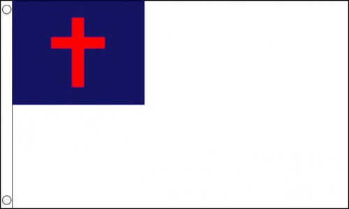 2ft by 3ft Christian Flag 
