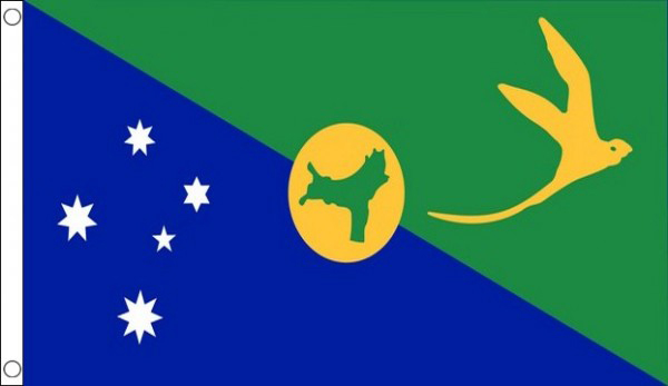 2ft by 3ft Christmas Island Flag