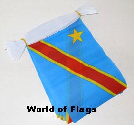 Democratic Republic of Congo Bunting 9m Zaire