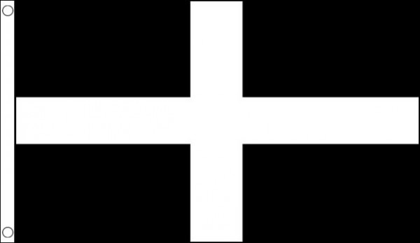 Cornwall Funeral Flag