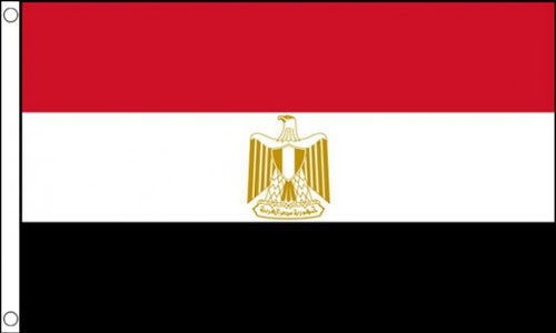 5ft by 8ft Egypt Flag