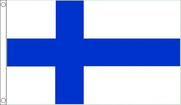 Finland Funeral Flag