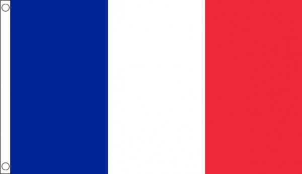 5ft by 8ft France Flag