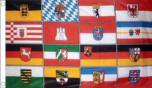 German 16 States Flag 