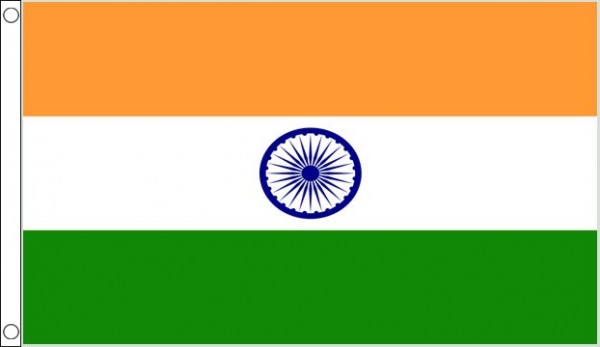 5ft by 8ft India Flag