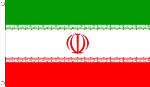 5ft by 8ft Iran Flag