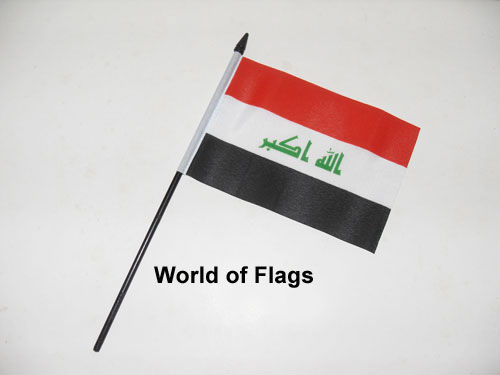 Iraq Hand Flag