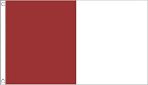 Maroon (Claret) and White Flag Galway Flag Westmeath Flag