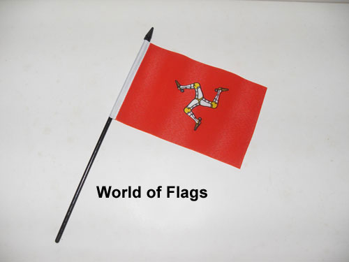Isle of Man Hand Flag