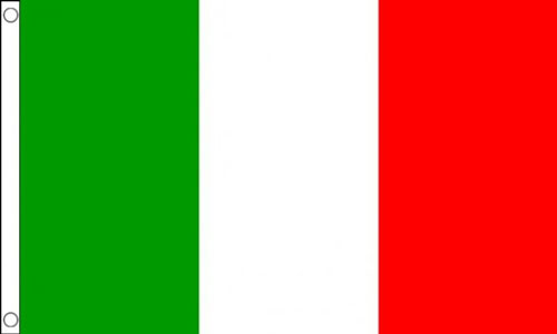 Italy Funeral Flag