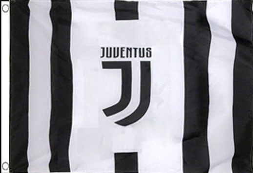 Juventus Flag Stripped Design