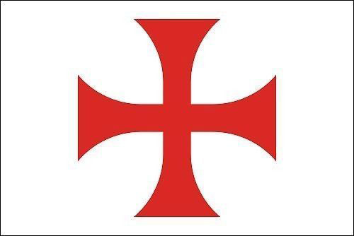 red cross of the knights templar flag the world of flags 3ft christmas