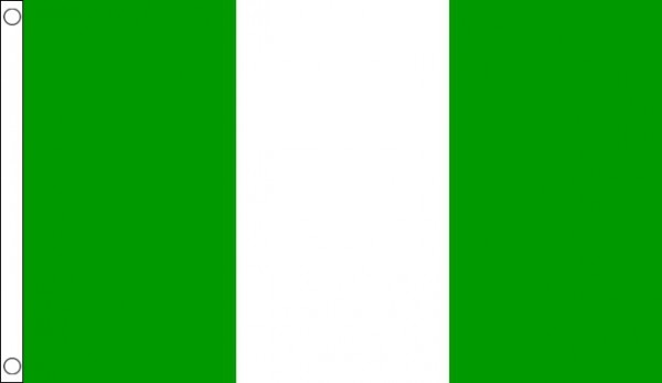 Nigeria Funeral Flag