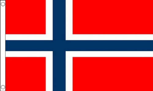 5ft by 8ft Norway Flag