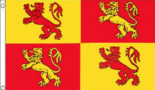 Owain Glyndwr Funeral Flag