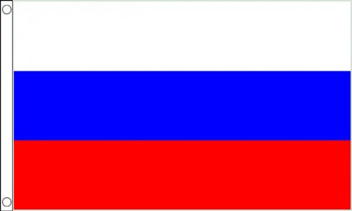 5ft by 8ft Russia Flag