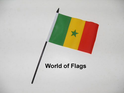 Senegal Hand Flag
