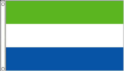 2ft by 3ft Sierra Leone Flag