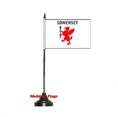 Somerset Table Flag Old Design