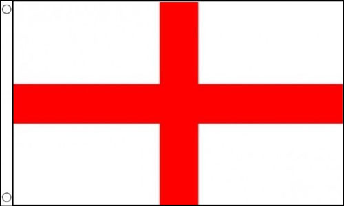 5ft by 8ft St George Cross Flag