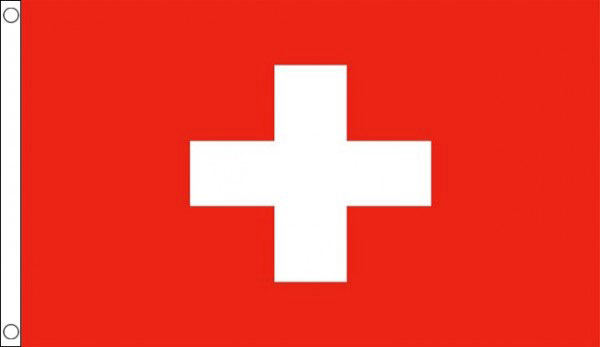 Switzerland Funeral Flag
