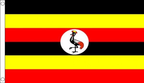 2ft by 3ft Uganda Flag