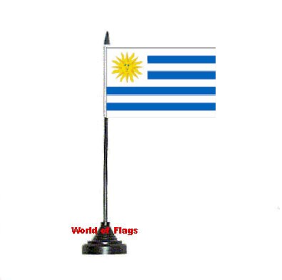 Uruguay Table Flag
