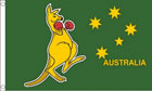 Australia Boxing Kangaroo Funeral Flag 