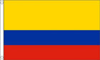 Colombia Funeral Flag