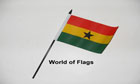 Ghana Hand Flag