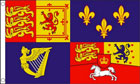 Royal Banner Flag 1714 to 1801 House of Hanover