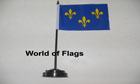 Ile De France Table Flag 