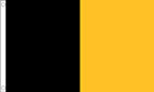 Black and Light Amber Kilkenny Flag 