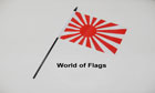 Japan Rising Sun Hand Flag