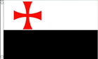 Knights Templar Battle Flag 