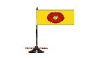 Lancashire Table Flag Yellow Background