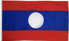 2ft by 3ft Laos Flag