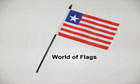Liberia Hand Flag