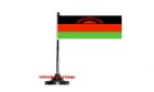 Malawi Table Flag Red Sun 