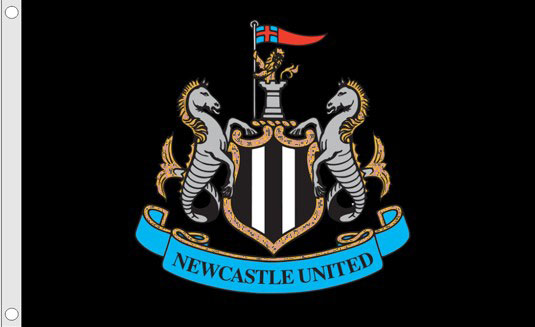 Newcastle United Flag NUFC Flag Core Crest