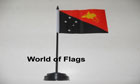 Papua New Guinea Table Flag