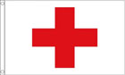 2ft by 3ft Red Cross Flag
